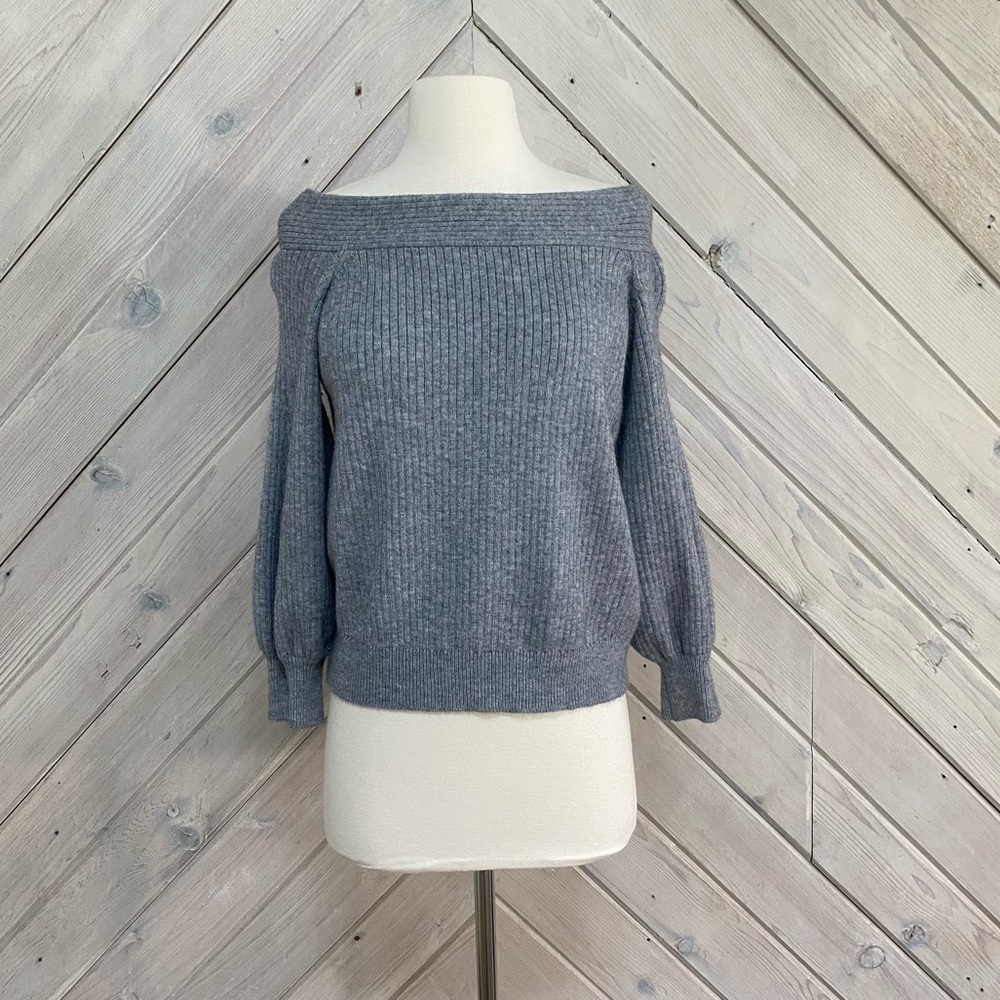 Anthropologie Moth Grey Sweater